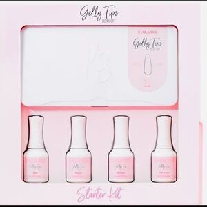 Kiara Sky - Gelly Tips Starter Kit - Coffin Long Soak Off Selling Out Fast!